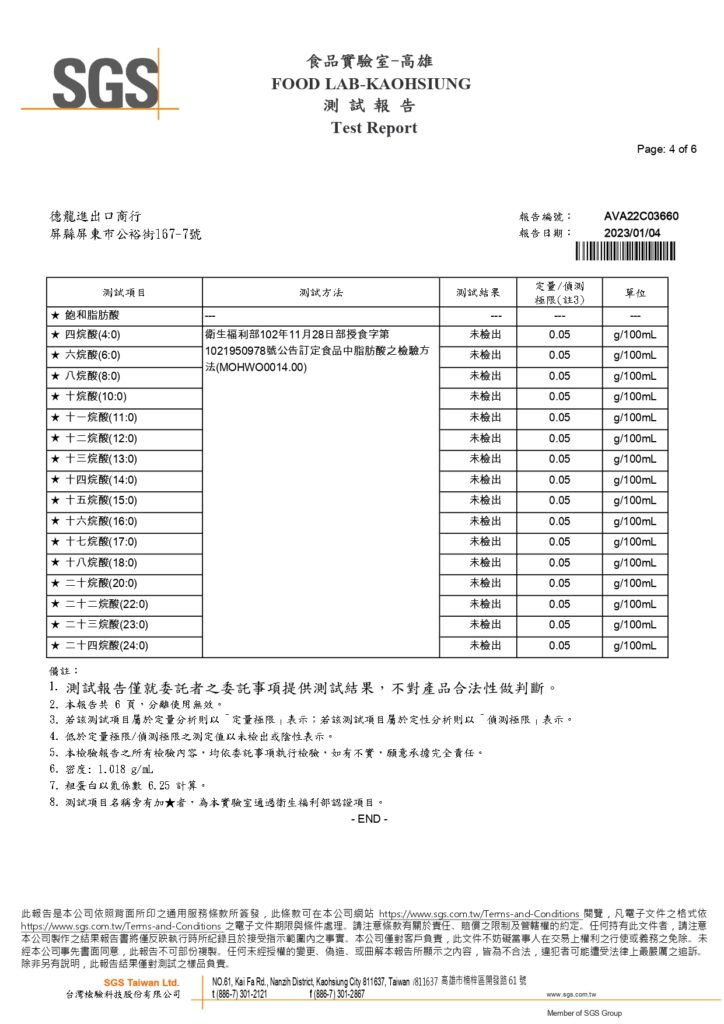 無酒精滴液SGS-4