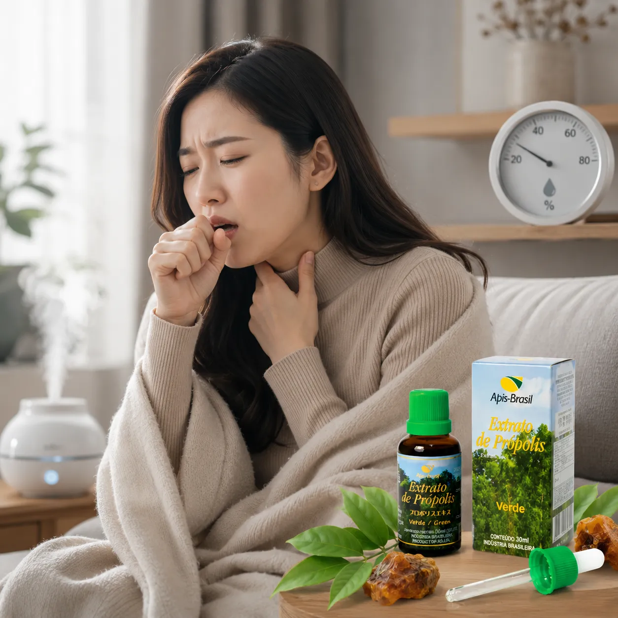 乾燥空氣引起的乾癢咳