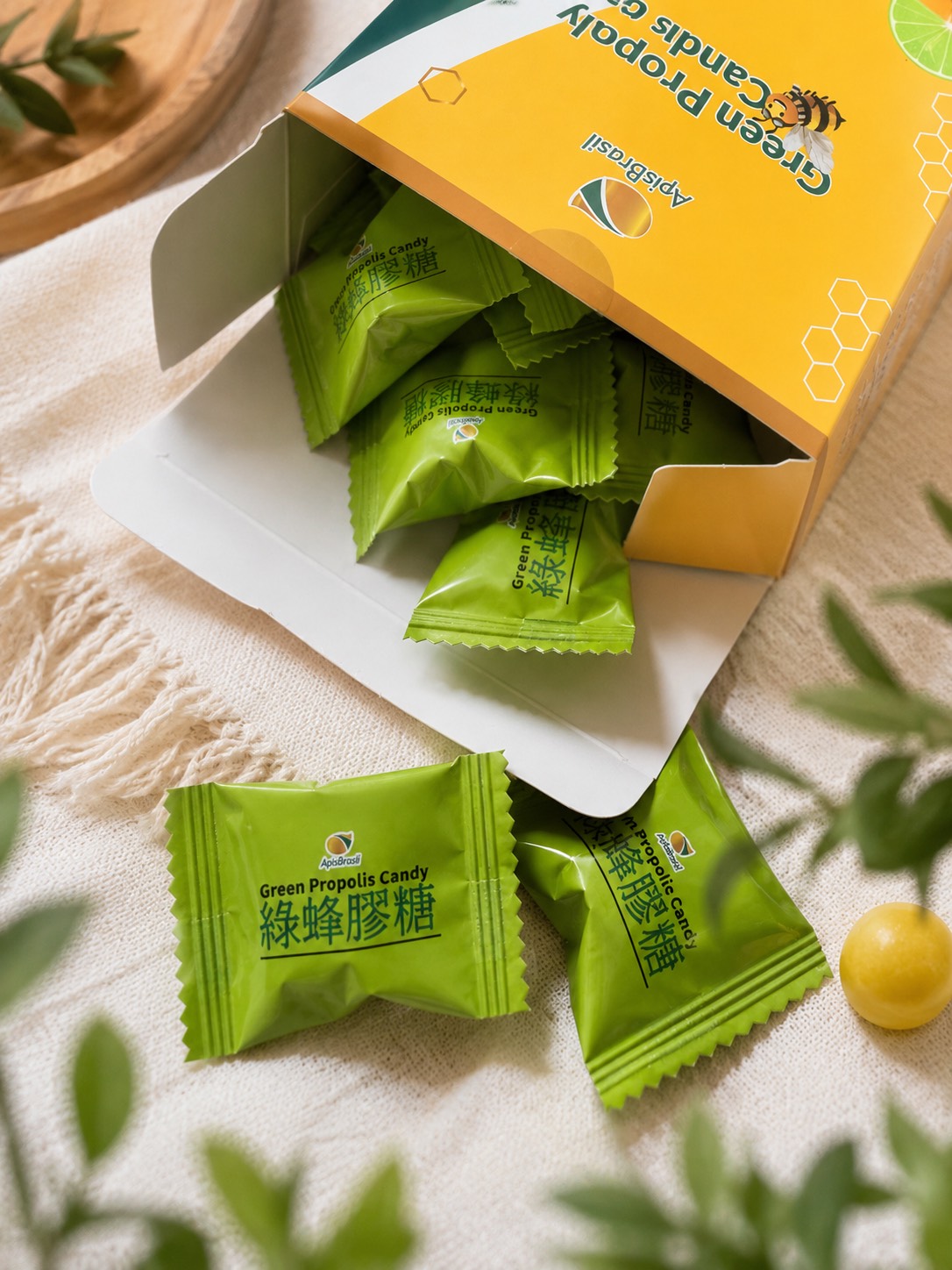 亞碧斯 ApisBrasil® 巴西綠蜂膠喉糖(20粒):圖片 3